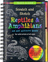 SCRATCH & SKETCH REPTILES & AMPHIBIANS - PETER PAUPER PRESS